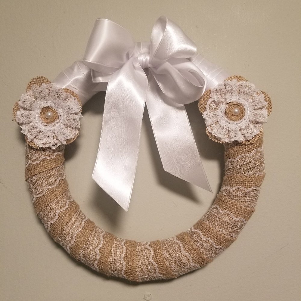 "Princess" Burlap Wreath